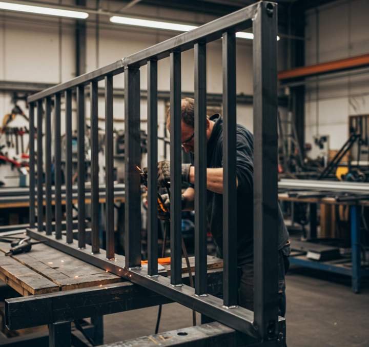 Fabrication de garde corps Modane