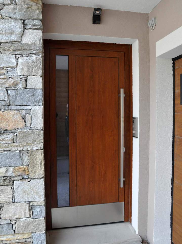 Porte d'entrée design Modane